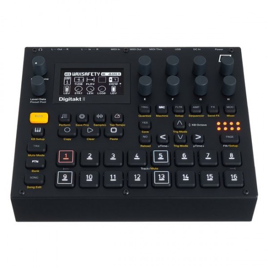 ELEKTRON DIGITAKT II – 16‑track stereo drum computer in sampler